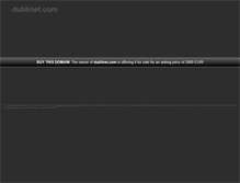 Tablet Screenshot of dublinet.com
